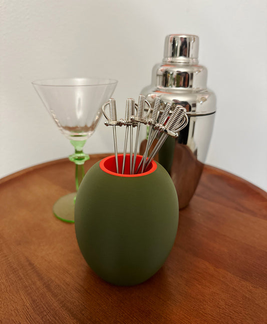 Olive Cocktail Pick Holder